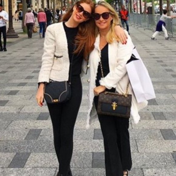 Zara Boucle Cream Blazer Jacket Pearl Buttons - Picture 2 of 10